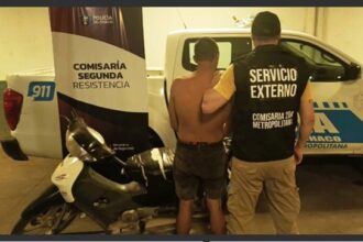 CHACO: Lo Detuvieron Con Una Motocicleta Hurtada