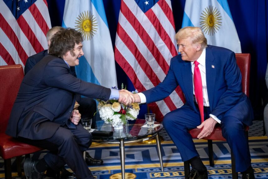 Javier Milei se reúne con Donald Trump para cerrar el rescate de Estados Unidos
