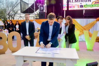 Pampa Almirón Festejó Sus 80 Años Con Obras, Convenios Y Sueños Renovados