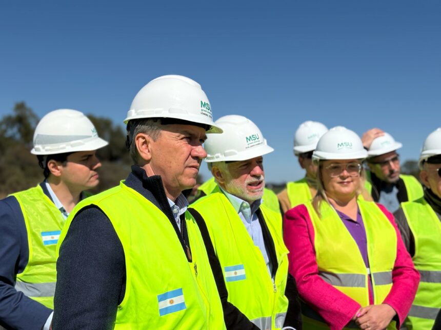 Pampa Del Infierno: El Gobernador Zdero Destacó La Articulación Público-privada En El Mayor Parque Solar De La Provincia