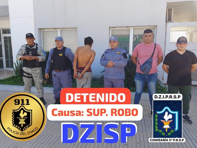 CHACO: Piedras, Golpes Y Cortes Hacia El Personal Policial: Hay Un Detenido