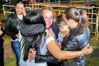 QUITILIPI: LA VICEGOBERNADORA SCHNEIDER ACOMPAÑÓ El PRIMER SORTEO PÚBLICO DE VIVIENDAS