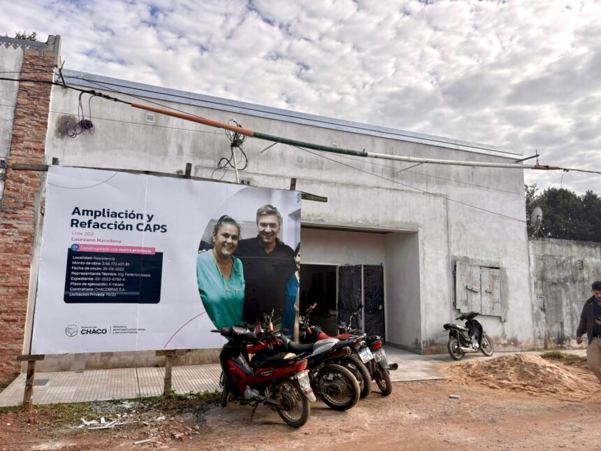 Resistencia: Avanza La Ampliación Y Refacción Del Caps «dr. Laureano Maradona»