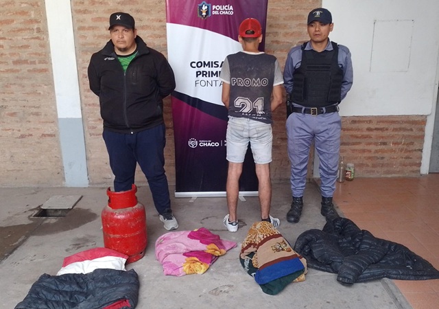 FONTANA: Intentó Llevarse Elementos De Un Domicilio, Pero Fue Demorado