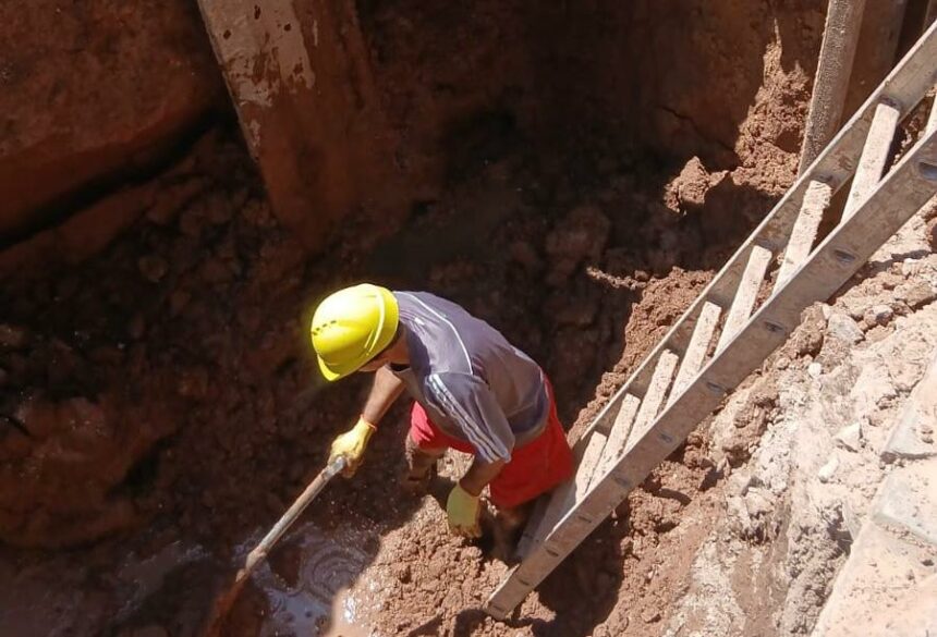 Sameep Avanza Con El Reemplazo De Cañerías Cloacales En Sáenz Peña