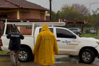 Trabajos De Secheep Tras El Temporal Del Lunes En El área Metropolitana