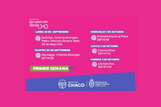 ”ver Para Ser Libres”: Se Llevará A Cabo La Tercera Edición De Operativos Itinerantes En La Provincia