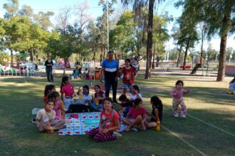 Sáenz Peña: Los chicos que concurren a los comedores integrales fueron agasajados en el Parque Temático