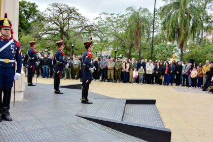 Sáenz Peña: Con un acto el Ejército Argentino presentó el «Ejercicio Libertador» en la plaza San Martín