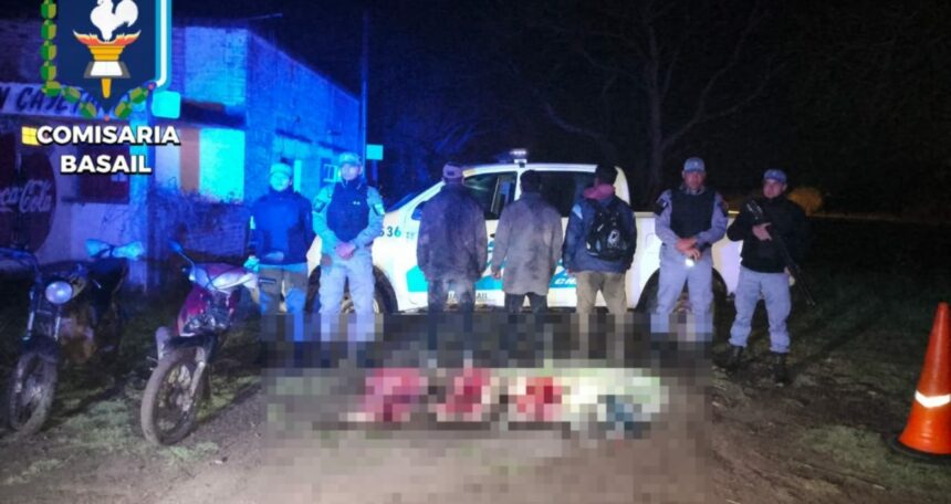 BASAIL: Operativo “Lince”: Secuestraron Armas, Motos Y Animales Faenados