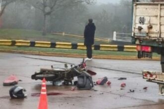 RESISTENCIA:   Motociclista Gravemente Herido Tras Siniestro Vial En Ruta 16