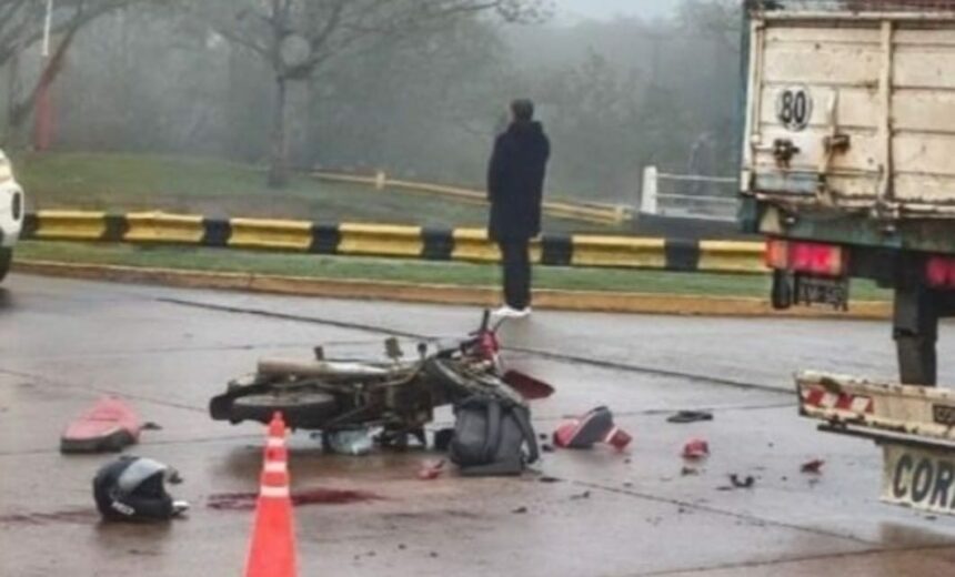 RESISTENCIA:   Motociclista Gravemente Herido Tras Siniestro Vial En Ruta 16