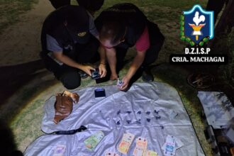 MACHAGAI: Detuvieron A Un Hombre Con Casi 200 Bochitas De Cocaína