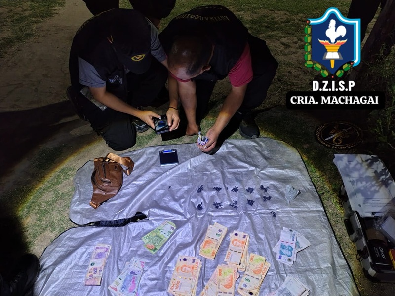 MACHAGAI: Detuvieron A Un Hombre Con Casi 200 Bochitas De Cocaína