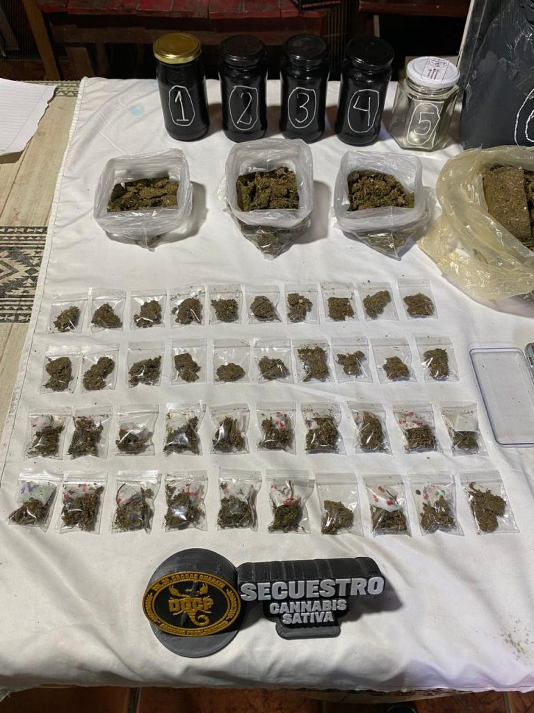 CHACO: Nuevo Golpe Al Narcotráfico En Gancedo Y En Sáenz Peña: Secuestran Drogas, Dinero Y Armas