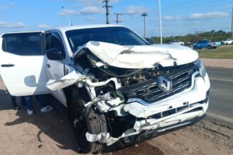 QUITILIPI: Fuerte Accidente En La Intersección De Ruta 16 Y Ruta Provincial Nº 4