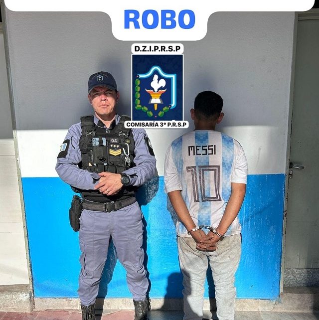 SAENZ PEÑA: Agentes De La Tercera Termal, Detuvieron A Un Sujeto Con Pedido De Captura