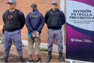 CHACO: Agentes De Patrulla Preventiva Detienen A Sujeto Buscado Por La Justicia
