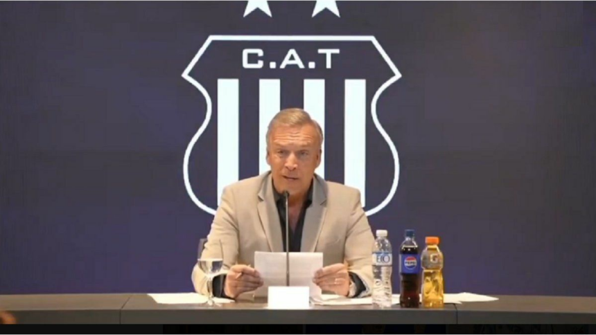 Andrés Fassi le pidió disculpas a Claudio Tapia y la AFA por sus dichos: “Fue perjudicial para Talleres”