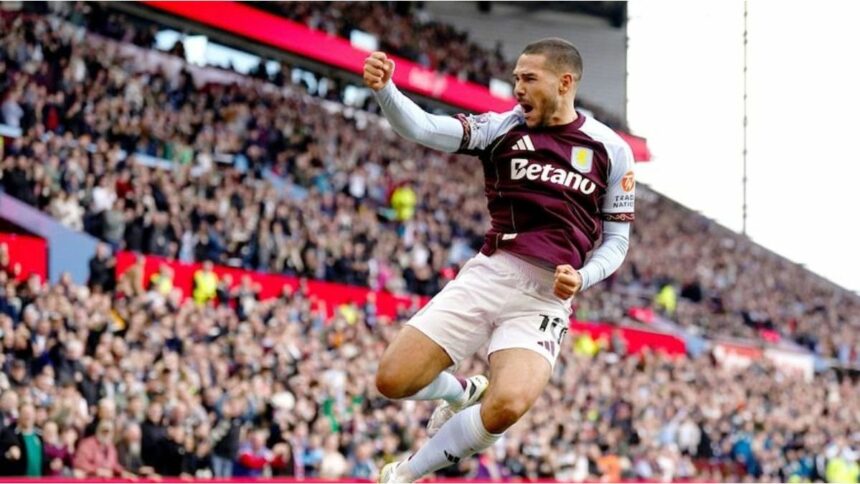Emiliano Buendía brilló y Aston Villa logró su primer triunfo en la Premier League