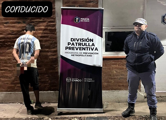 RESISTENCIA: Detuvieron A Tres Sujetos: Dos Buscados Por La Justicia Y Un Sujeto Por Agresión