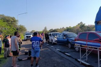 CHACO:  Choque Múltiple En Ruta 11: Cuatro Vehículos Involucrados