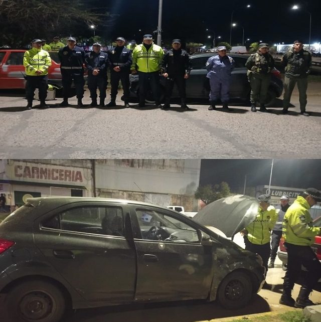 SAENZ PEÑA: Operativo Interfuerza: Recuperan Un Vehiculo Robado