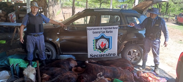 CHACO: Dos Detenidos Por Abigeato Y Resistencia A La Autoridad