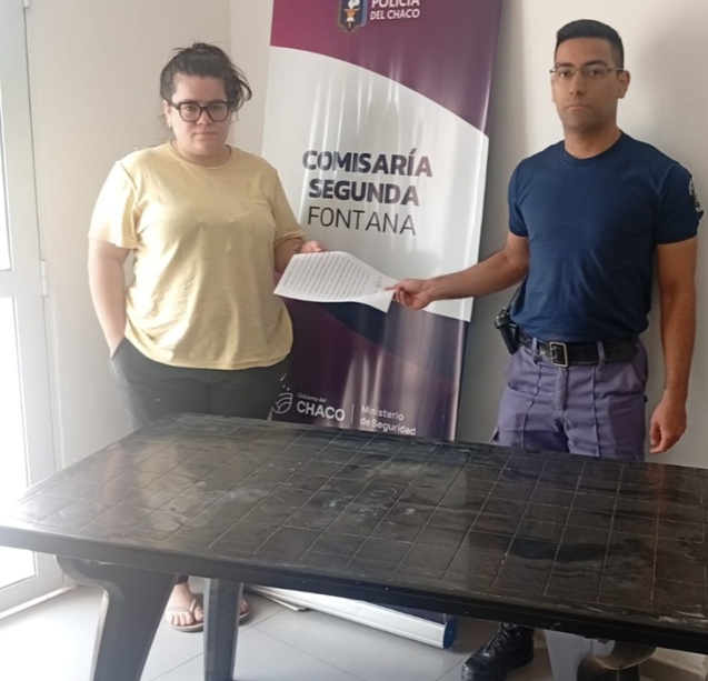 FONTANA: Denuncian Robo En Un Quincho: Secuestran Una Mesa Y Restituyen A La Damnificada