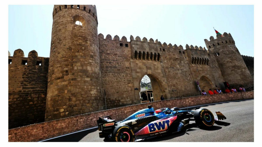 Fórmula 1: así es una vuelta en el GP de Azerbaiyán, próxima carrera de Franco Colapinto