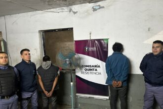 RESISTENCIA:  Dos Hombres Fueron Atrapados Tras Hurtar Un Ventilador De Una Vivienda