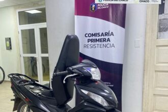 RESISTENCIA: Investigaron Y Localizaron La Motocicleta Robada