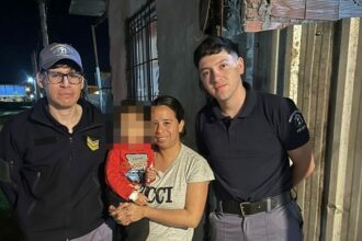 RESISTENCIA: La Rápida Intervención De La Policía Permitió Salvar La Vida De Un Niño