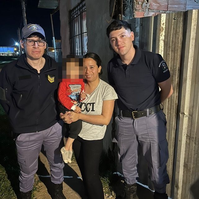 RESISTENCIA: La Rápida Intervención De La Policía Permitió Salvar La Vida De Un Niño