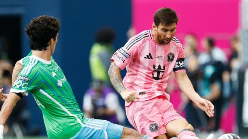El Inter Miami de Messi no pudo contra Seattle Sounders y se quedó a las puertas de la Leagues Cup