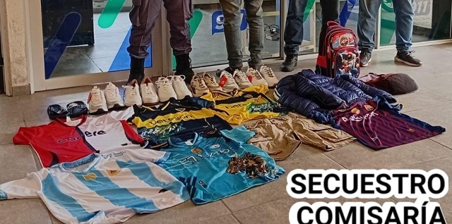 MACHAGAI: Lo Detuvieron Por El Robo A Un Local Comercial Con Todas Las Prendas