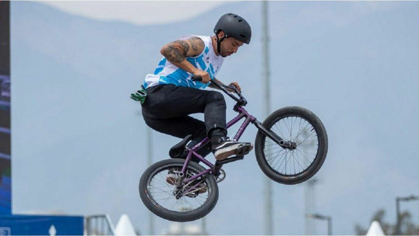 Maligno Torres se consagró campeón Panamericano en BMX Freestyle