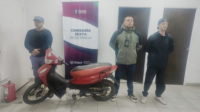 CHACO: No Tardaron En Recuperar Su Moto