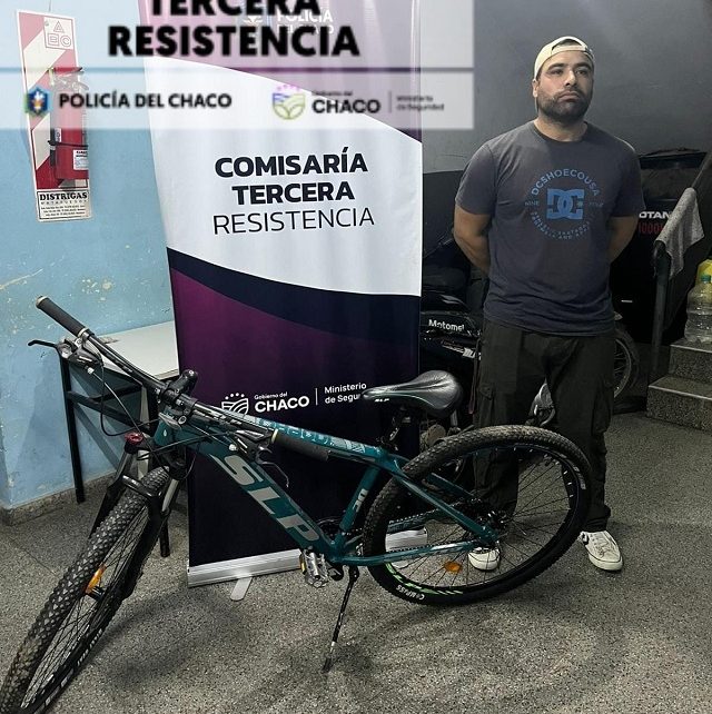 RESISTENCIA: Operativo “Lince”: Recuperan Una Bicicleta