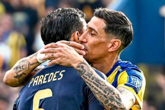 Rosario Central le sacó un empate a Boca gracias a un gol olímpico de Ángel Di María
