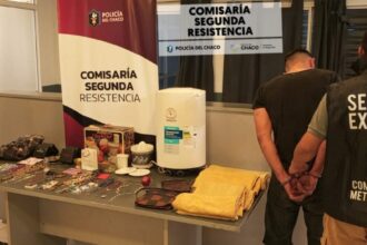 RESISTENCIA:   Atrapan A Sujeto Que Ingresó A Una Casa A Robar Y Recuperan Los Bienes