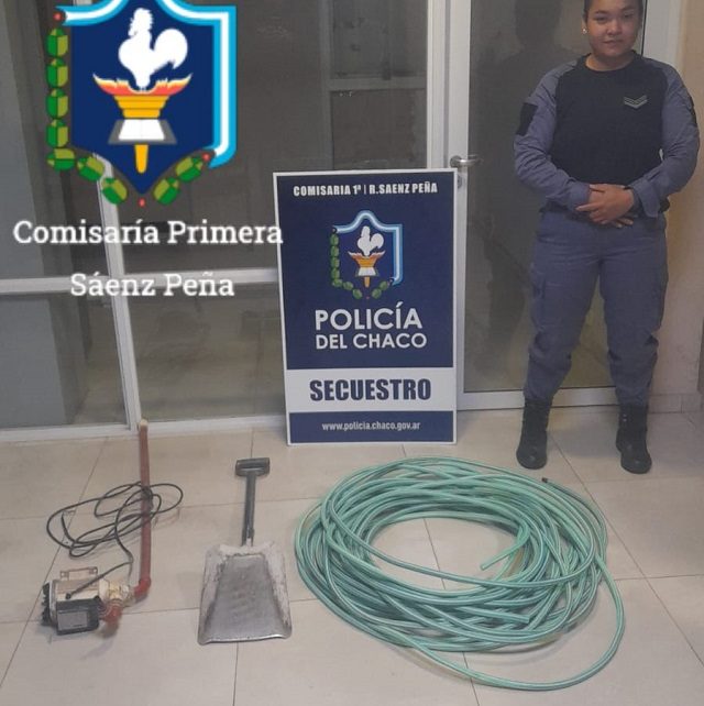CHACO: Encontraron Elementos Robados En Un Baldío