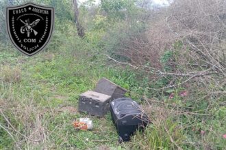 QUITILIPI: Secuestran Varios Elementos Ocultos Entre Las Malezas