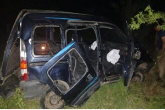 SAN MARTÍN: Utilitario Volcó En Ruta 7 Tras Esquivar Una Moto Sin Luces