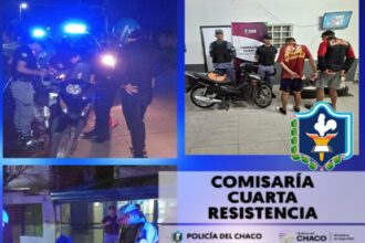 RESISTENCIA: Atraparon A Dos Sujetos Con Una Pistola En Villa Del Oeste