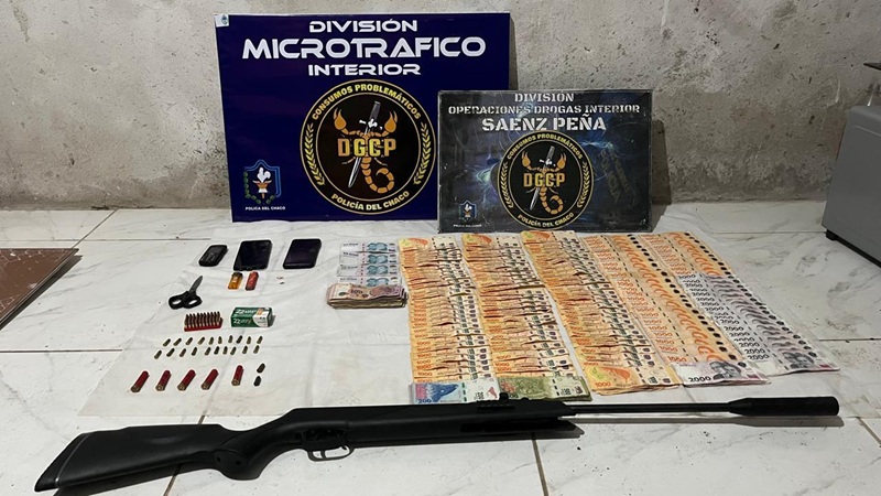 SÁENZ PEÑA: Tres Detenidos Y Droga Secuestrada En Operativos Antinarcóticos