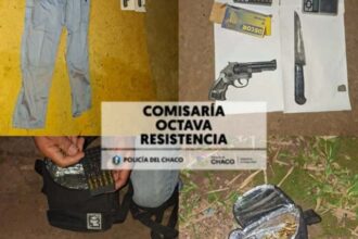 CHACO: En Su Poder Tenían Un Arsenal Y Un Uniforme Policial