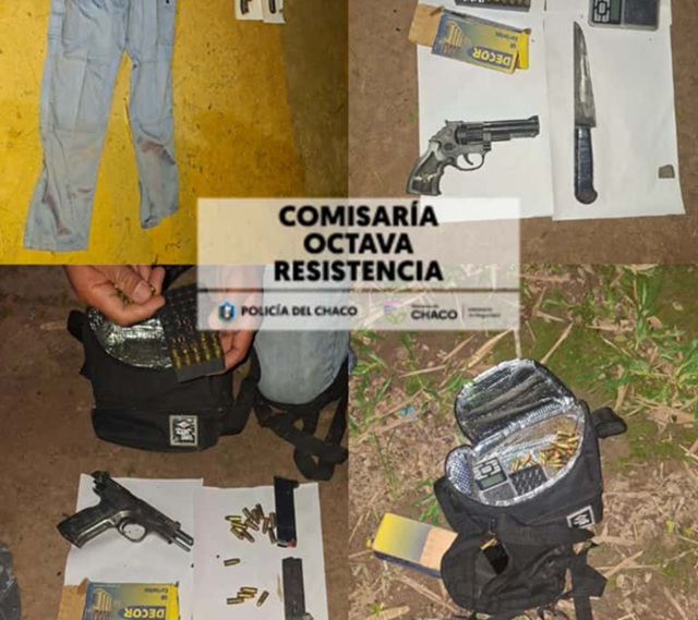 CHACO: En Su Poder Tenían Un Arsenal Y Un Uniforme Policial