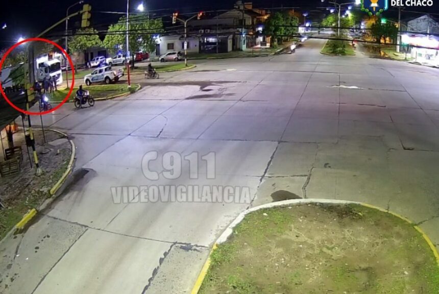 RESISTENCIA: Atraparon Al Camionero Que Derribó Postes De Luz Y Escapó Del Lugar