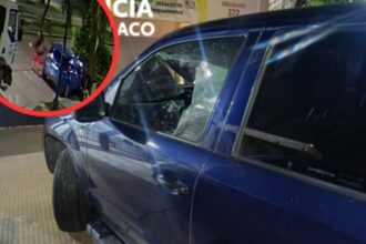 RESISTENCIA: Rompió El Vidrio De Una Camioneta Para Robar Y Escapo